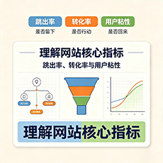 丽江建站-理解网站核心指标：跳出率、转化率与用户粘性