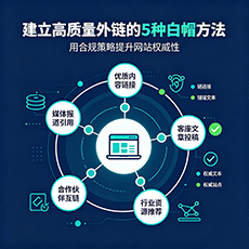 丽江建站-建立高质量外链的5种白帽方法